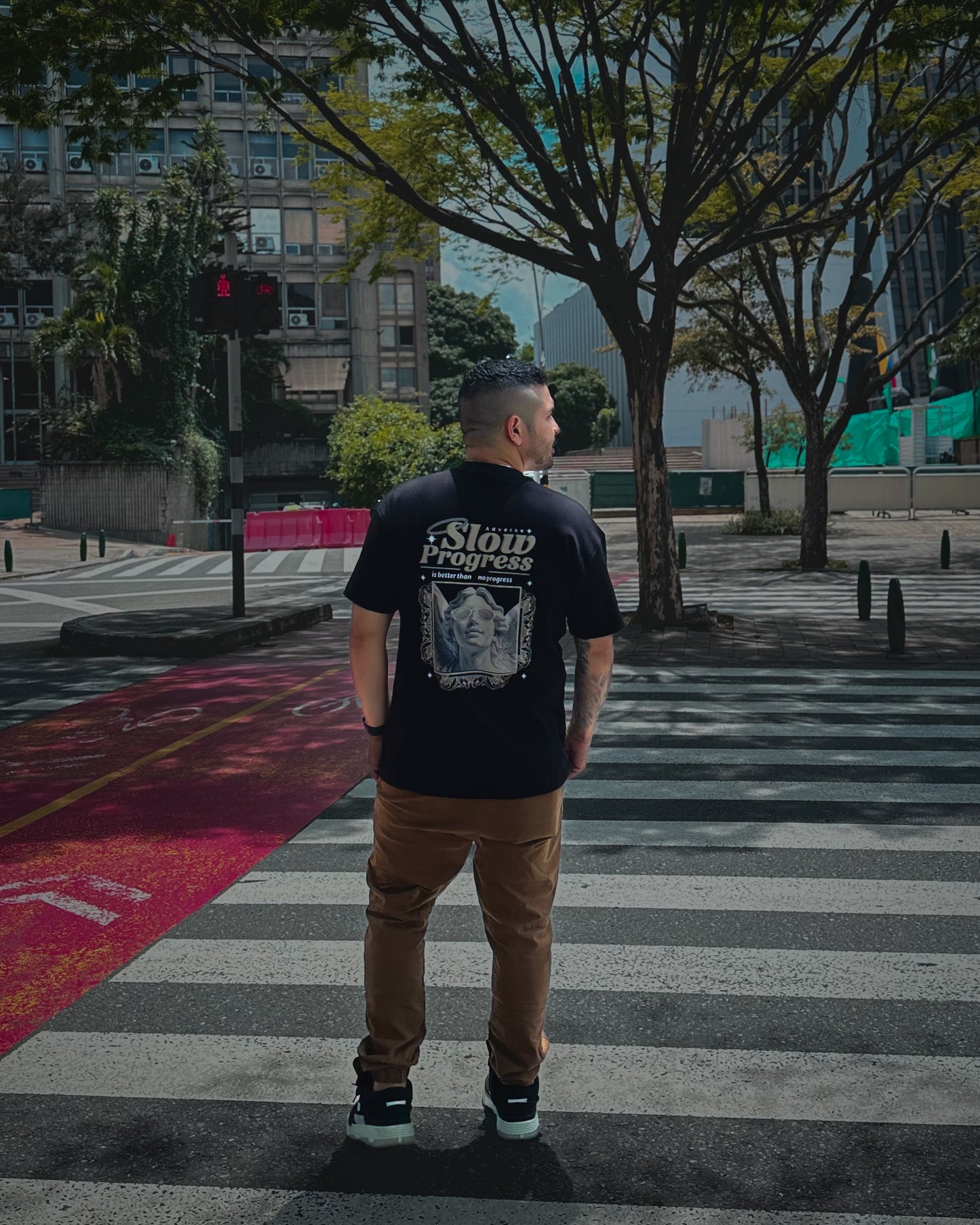 Camiseta SLOW PROGRESS, is better than no progress