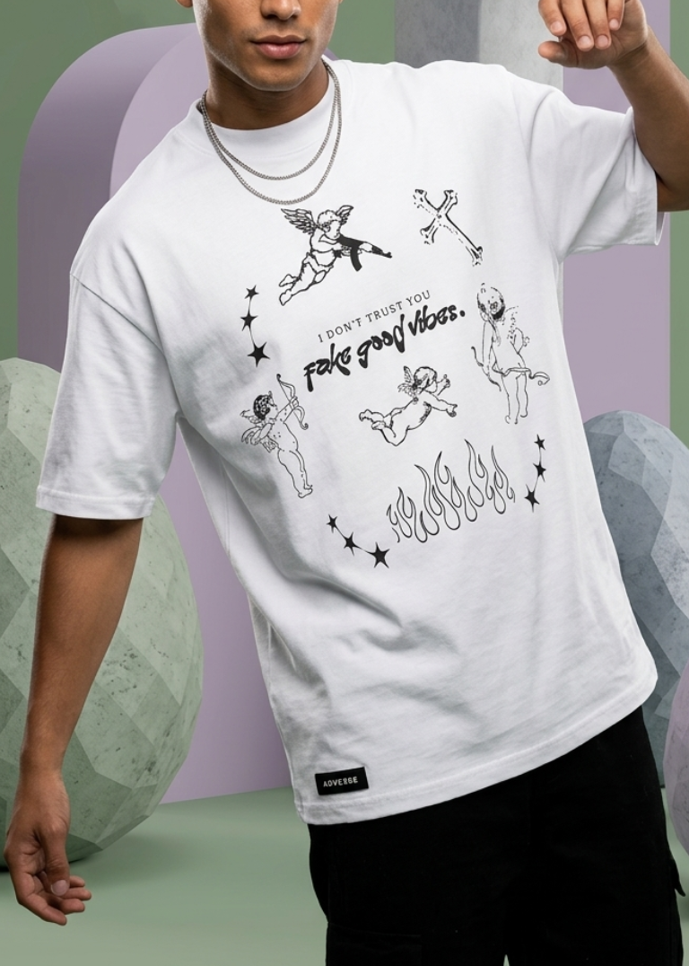 Camiseta Fake Good Vibes