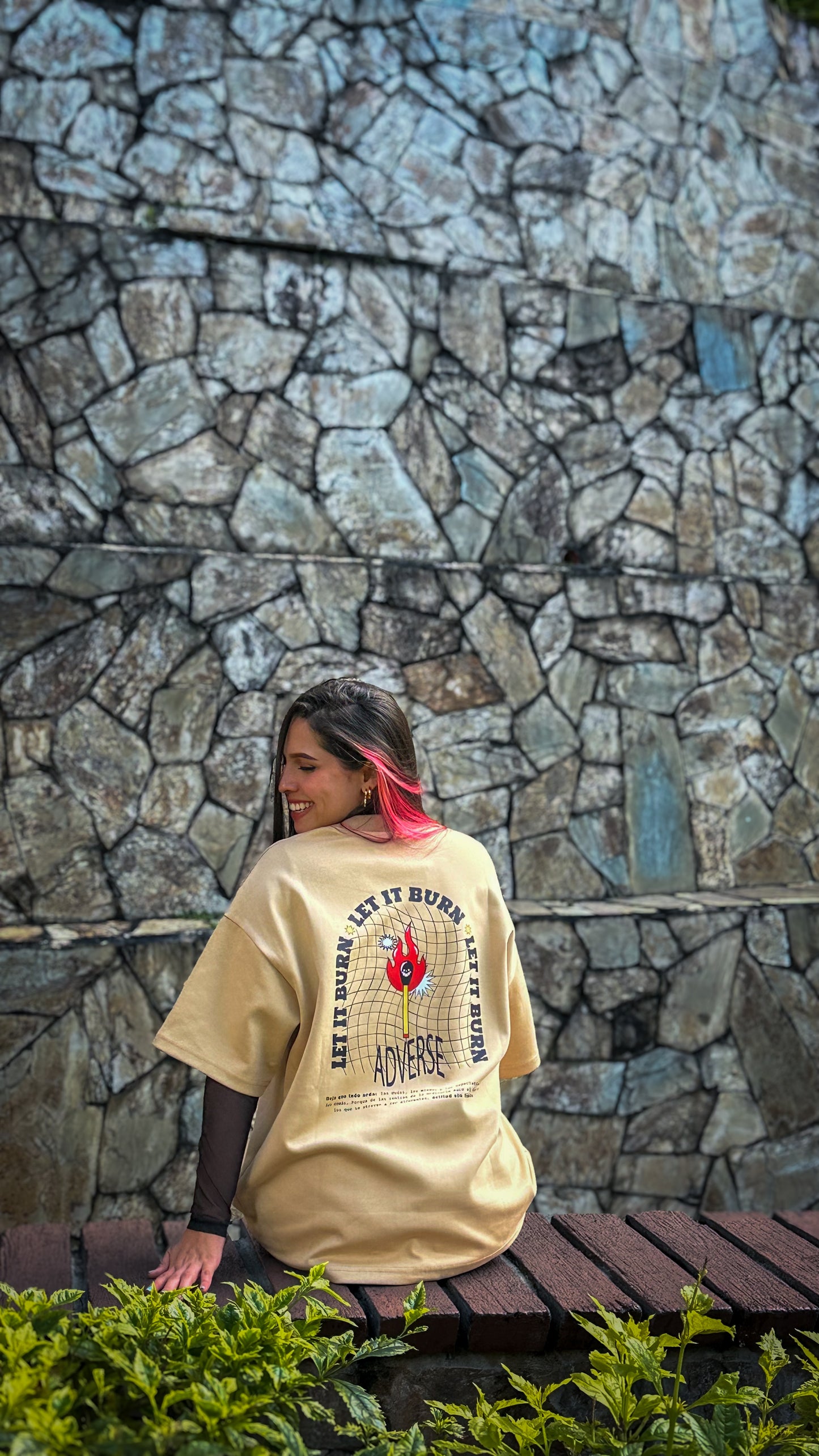 Camiseta Deja que todo arda