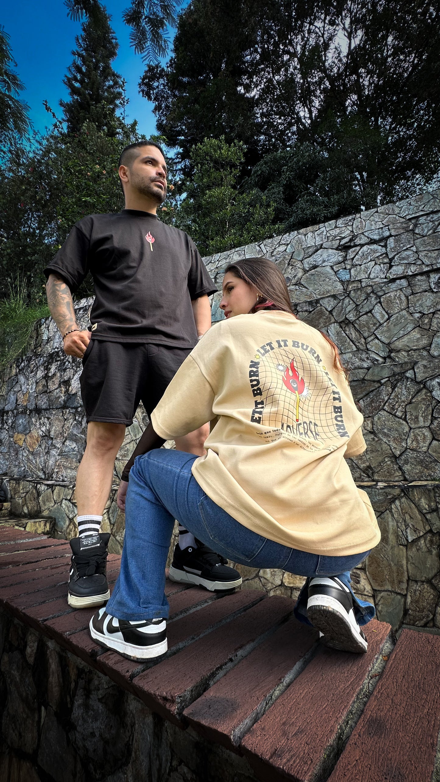 Camiseta Deja que todo arda