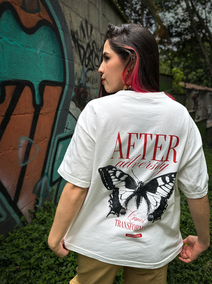 Camiseta After Adversity Comes Transformation