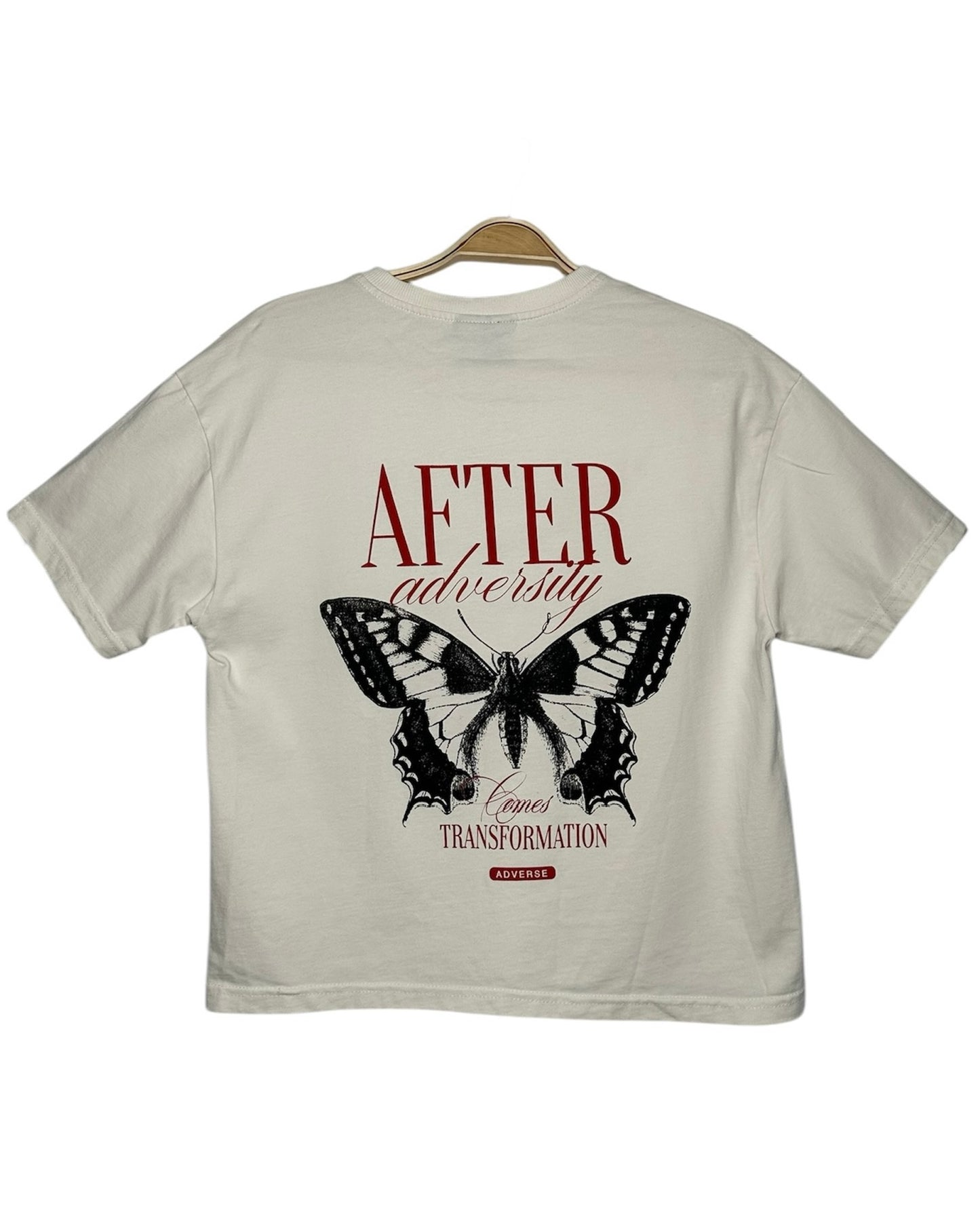 Camiseta After Adversity Comes Transformation