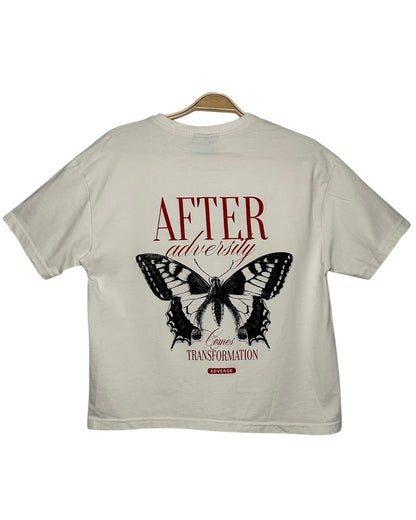 Camiseta After Adversity Comes Transformation