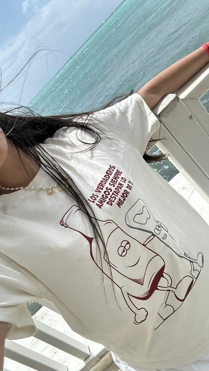 Camiseta Mejores Amigos