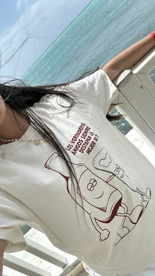 Camiseta Mejores Amigos