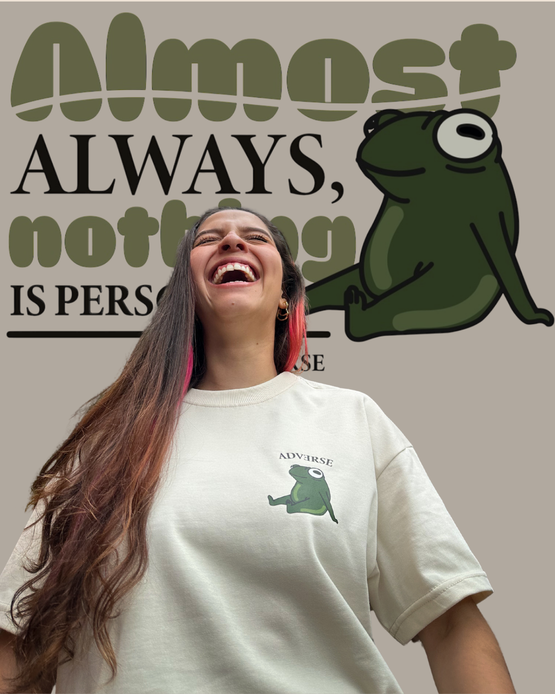 Camiseta Nada es personal