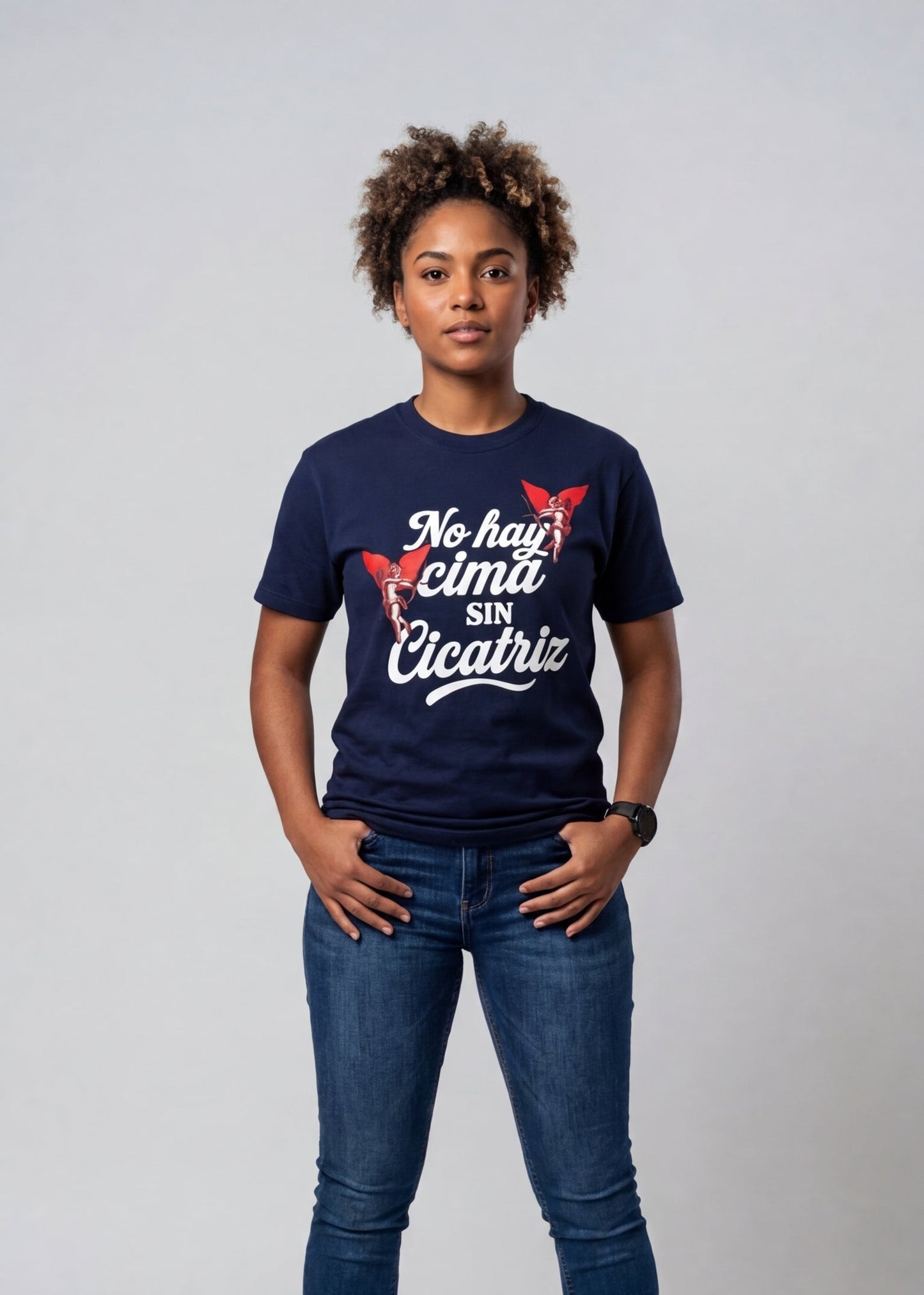 Camiseta No hay cima sin cicatriz