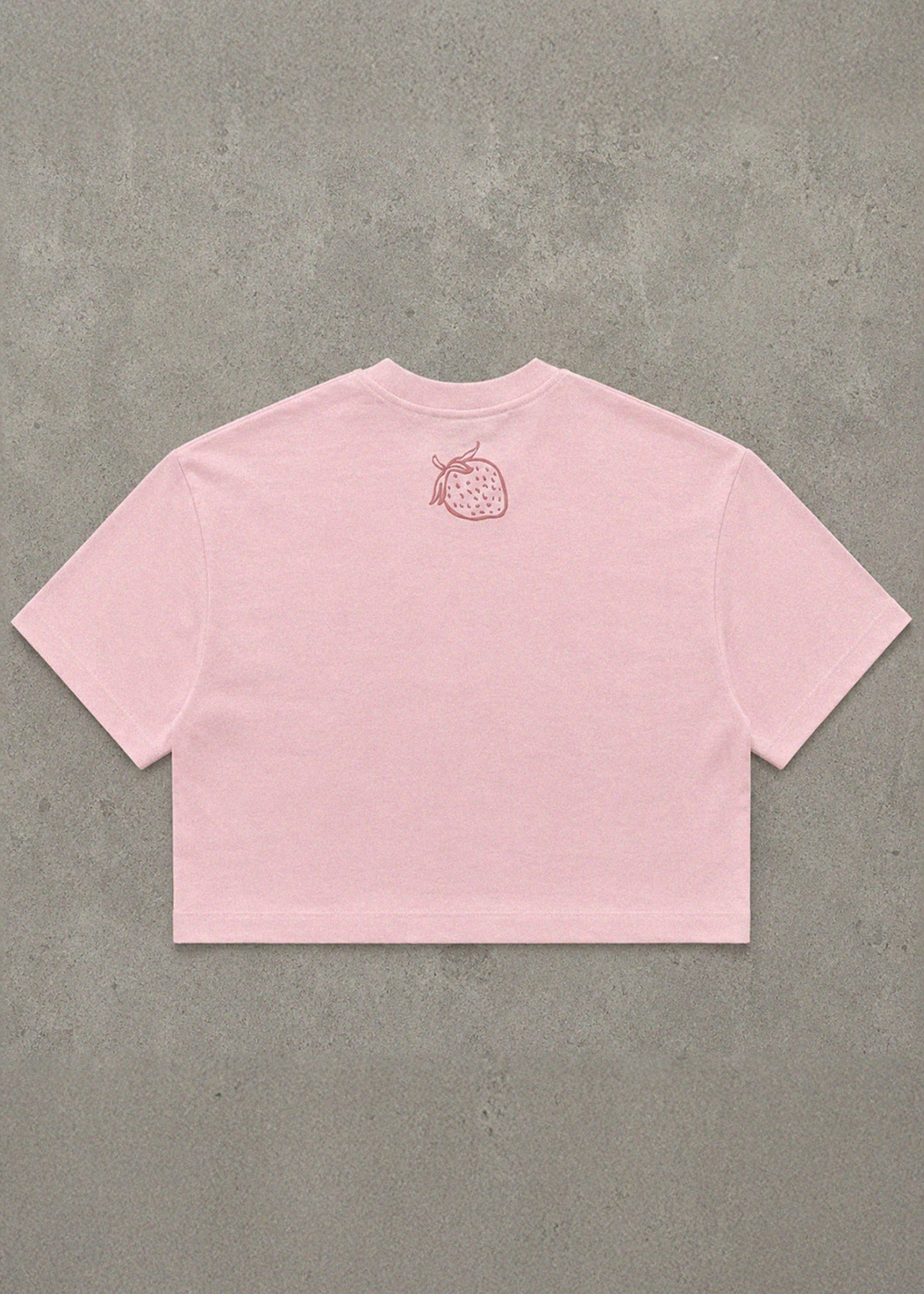 Croptop oversize Bittersweet Strawberry