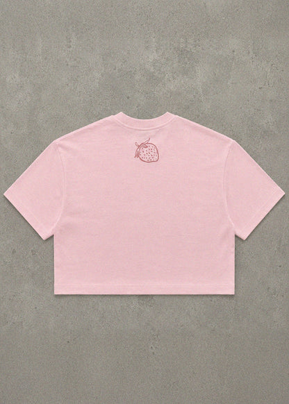 Croptop oversize Bittersweet Strawberry