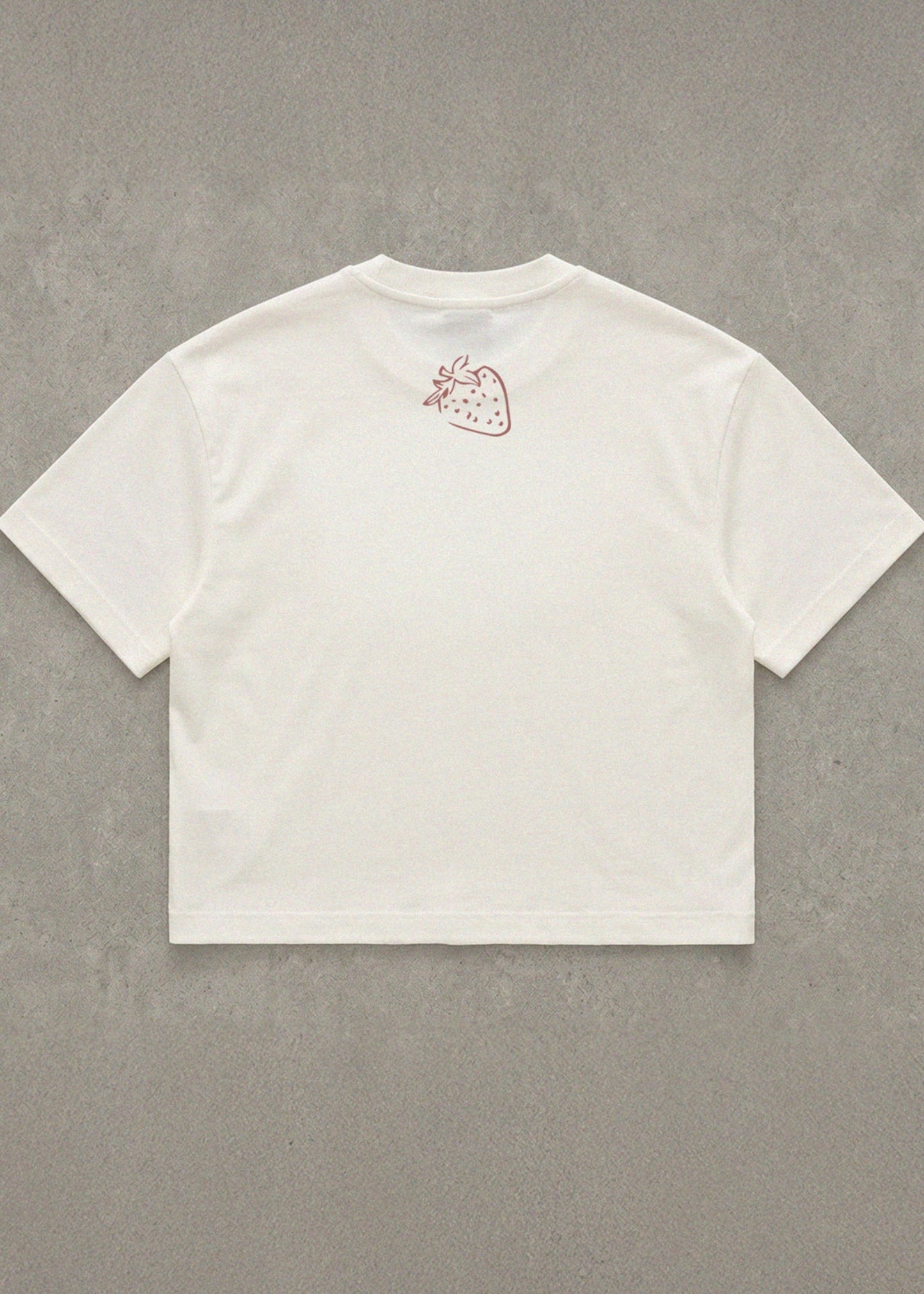 Croptop oversize Bittersweet Strawberry